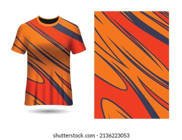 Diseño abstracto de textura Jersey Sport para carreras   vector de motocross