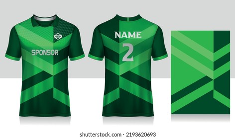 Jersey  Sport Design Templatesoccer Jersey Mockupuniform Stock Vector