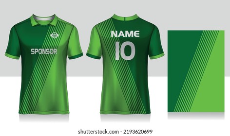 Jersey  Sport Design Templatesoccer Jersey Mockupuniform Stock Vector