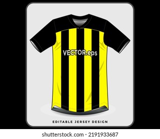 jersey sport shirt template design for soccer Sport, basket ball, running uniform in front view, Shirt  mockup Vector, design very simple and easy to custom