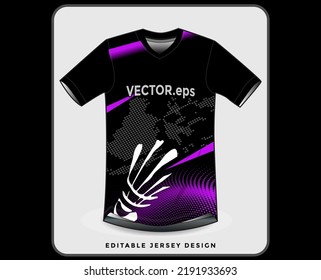 jersey sport shirt template design for soccer Sport, basket ball, running uniform in front view, Shirt  mockup Vector, design very simple and easy to custom