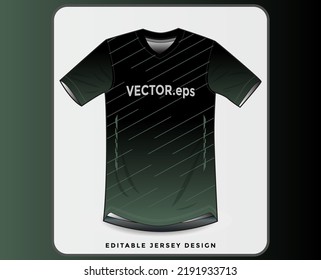 jersey sport shirt template design for soccer Sport, basket ball, running uniform in front view, Shirt  mockup Vector, design very simple and easy to custom