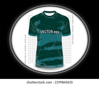 jersey sport shirt template design for soccer Sport, basket ball, running uniform in front view, Shirt  mockup Vector, design very simple and easy to custom