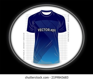 jersey sport shirt template design for soccer Sport, basket ball, running uniform in front view, Shirt  mockup Vector, design very simple and easy to custom