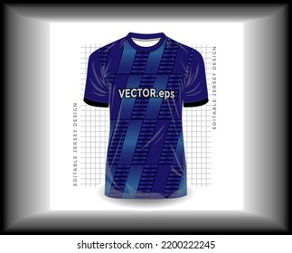 jersey sport shirt template design for soccer Sport, basket ball, running uniform in front view, Shirt  mockup Vector, design very simple and easy to custom