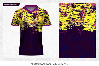 jersey sport texture pattern grunge style vector illustration mockup for sublimation print
