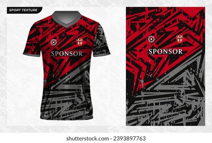 jersey sport texture pattern red and grey color grunge style for sublimation