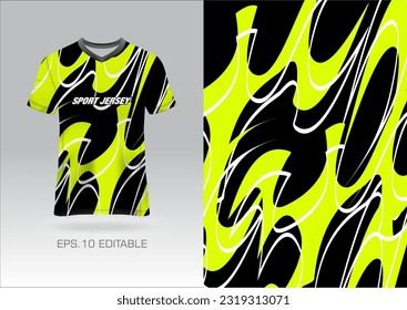  jersey sport t-shirt vector template design