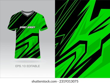  jersey sport t-shirt vector template design