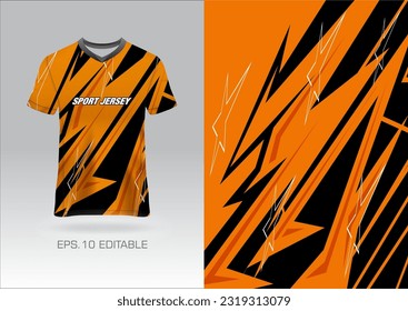  jersey sport t-shirt vector template design