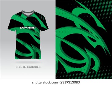  jersey sport t-shirt vector template design