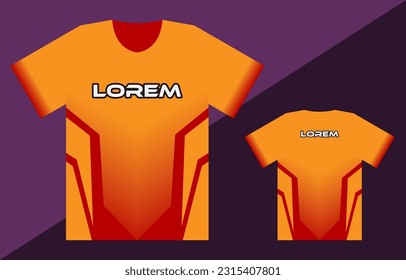 jersey sport vector template design