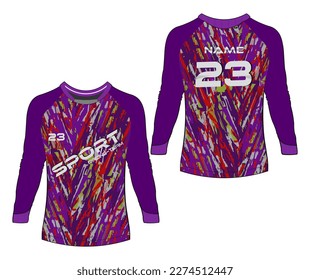 Jersey sports abstract texture tshirt design, for racing soccer gaming motocross cycling