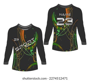 Jersey sports abstract texture tshirt design, for racing soccer gaming motocross cycling