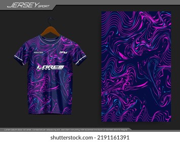 Jersey sports t-shirt. Soccer jersey mockup for soccer club. Suitable for jersey, background, poster, etc.