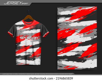 Jersey sports t-shirt. Soccer jersey mockup for soccer club. Suitable for jersey, background, poster, etc.