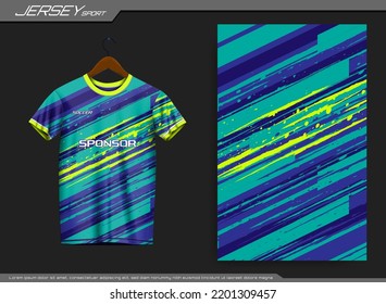 Jersey sports t-shirt. Soccer jersey mockup for soccer club. Suitable for jersey, background, poster, etc.