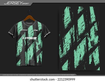 Jersey sports t-shirt. Soccer jersey mockup for soccer club. Suitable for jersey, background, poster, etc.