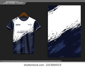 Jersey sports t-shirt. Soccer jersey mockup for soccer club. Suitable for jersey, background, poster, etc.