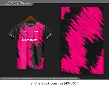 Jersey sports t-shirt. Soccer jersey mockup for soccer club. Suitable for jersey, background, poster, etc.