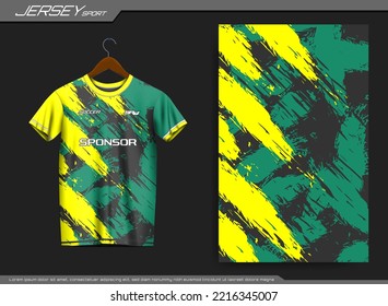 Jersey sports t-shirt. Soccer jersey mockup for soccer club. Suitable for jersey, background, poster, etc.