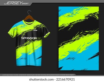 Jersey sports t-shirt. Soccer jersey mockup for soccer club. Suitable for jersey, background, poster, etc.