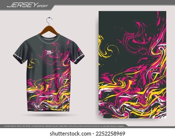 Jersey sports t-shirt. Soccer jersey mockup for soccer club. Suitable for jersey, background, poster, etc.