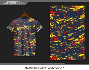 Jersey sports t-shirt. Soccer jersey mockup for soccer club. Suitable for jersey, background, poster, etc.