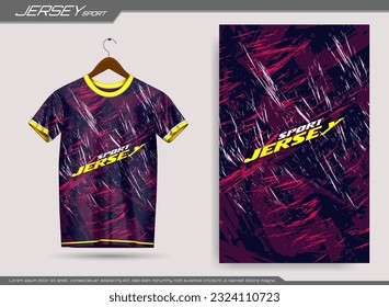 Jersey sports t-shirt. Soccer jersey mockup for soccer club. Suitable for jersey, background, poster, etc.