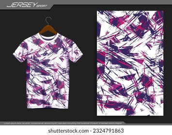 Jersey sports t-shirt. Soccer jersey mockup for soccer club. Suitable for jersey, background, poster, etc.