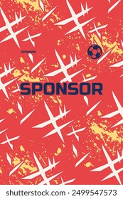 Jersey sublimation anime effect grunge design soccer cycling motocross racing pattern background