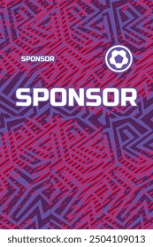 Jersey sublimation diagonal abstrack repetition for soccer football cycling motocross pattern background
