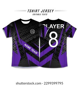 jersey t shirt design concept vector template