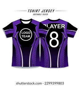 jersey t shirt design concept vector template