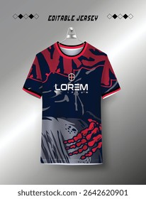CAMISETA T DESIGN FON UNIFRON JERSEY