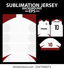 Jersey Template for Football, cricket , Soccer, and Gaming , Sublimation Sports  And esports Design with Customizable Team jersey.