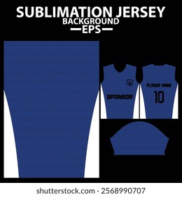 Jersey Template for Football, cricket , Soccer, and Gaming , Sublimation Sports  And esports Design with Customizable Team jersey.
