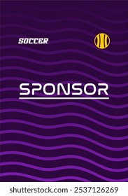 jersey template pattern design for soccer apparel