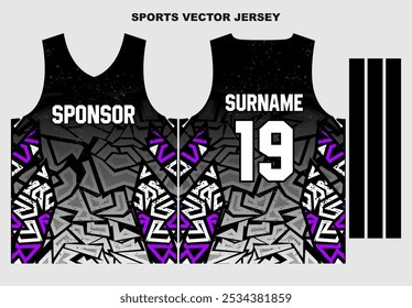 jersey template for pattern sports 