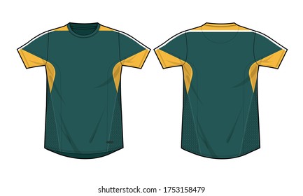Jersey Template Vector team uniform apparel club kit