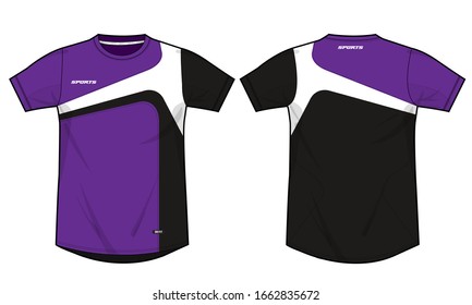 Vector de plantilla deportiva uniforme de Jersey