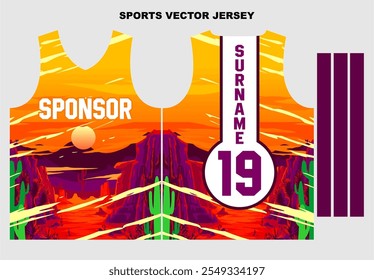 jersey uniform for sublimation  design
