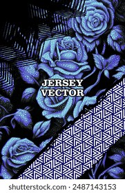 jersey vector design for sublimation background