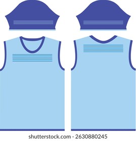 Arte de Plantilla de diseño de Vector de jersey