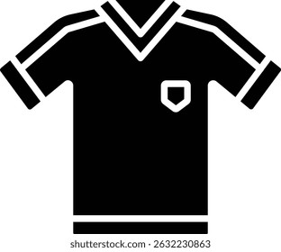 Jersey vector icon. Can be used for printing, mobile and web applications.