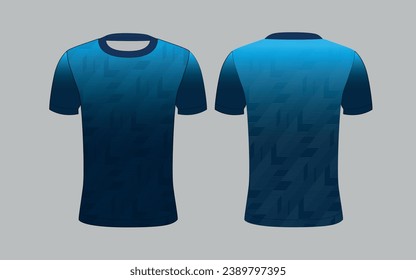 Diseño jerssy para equipos y reproductores vectoriales editables