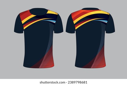 Jerssy design for team and player vector editable