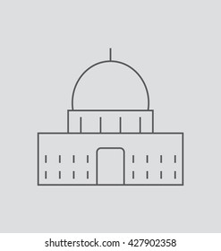 Jerusalem  Vector Illustration