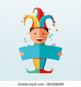 jester carnival design 