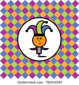 Jester Cartoon Illustration
